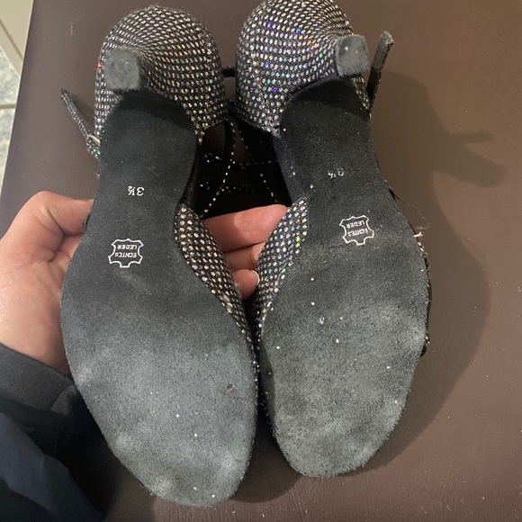 Beautiful Studded Dance Shoes - Picture 3 of 3